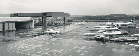 Werft III im Bau und Coronados - ca 1972
